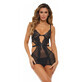 Corsetto Ren&#233; Rof&#233; nero (M/L)