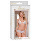 Set di biancheria intima esposta bianca (S/M)