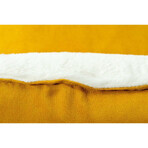 Dog Bed Gloria Yellow 95 x 75 cm