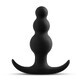 Anal plug Blush Adventures Black (7.6 cm) (6.3 cm)