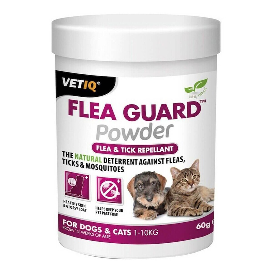 Cumpără Combaterea insectelor Planet Line Flea Guard Powder Pisici Câine (60 g) Combaterea insectelor Planet Line Flea Guard Powder Pisici Câine (60 g)