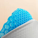 Coussin Lombaire Gel avec Housse Rétractable Glushion InnovaGoods Coussin Lombaire Gel avec Housse Rétractable Glushion InnovaGoods