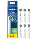 Borstel vervanger Oral-B Pro Cross Action 6 Stuks