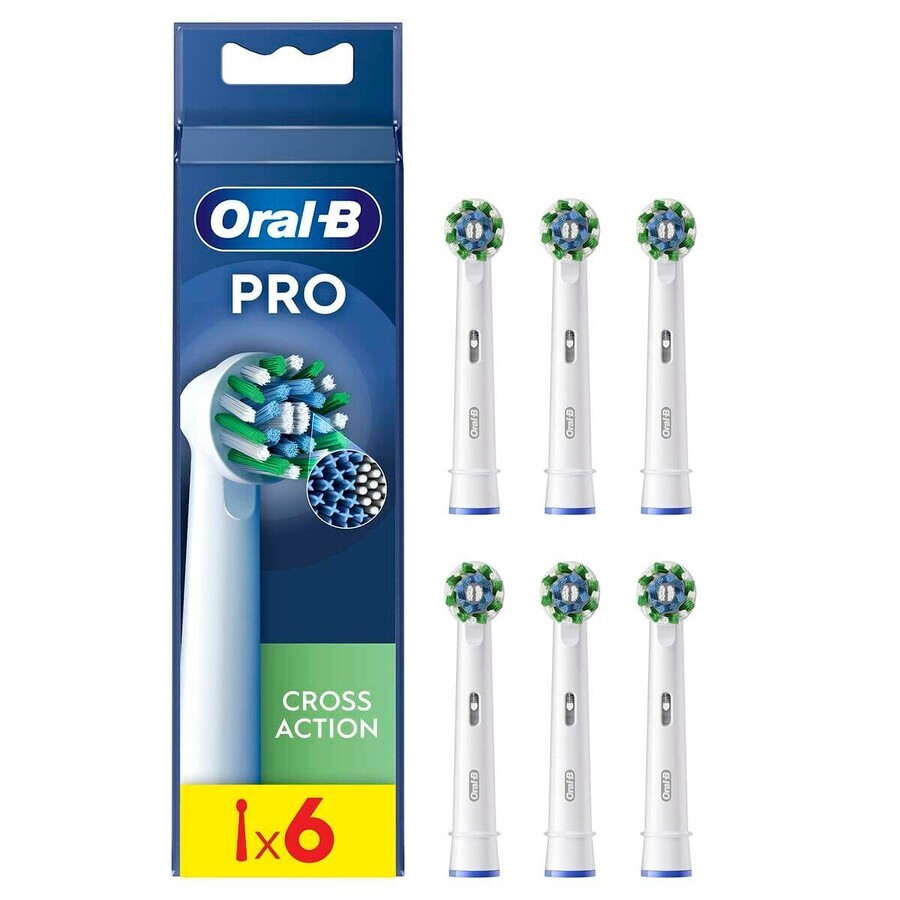 Cumpără Capac Schimb Oral-B Pro Cross Action 6 Unități Capac Schimb Oral-B Pro Cross Action 6 Unități