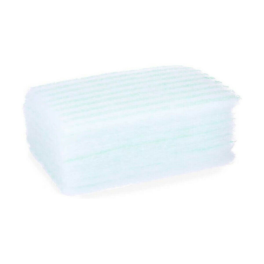 Spugna per il Corpo Berilo 11880014 Azzurro Bianco 19,5 x 12 x 1,5 cm Sapone (12 Unità)