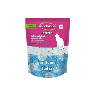 Arena para gatos Inodorina MAGIQUE TALCO Talco 16 L