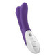 Vibe &#224; double stimulation Mystim Bon Aparte Purple