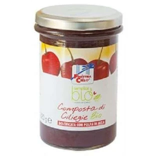 Sugar-free cherry jam, 320 g, La Finestra Sul Cielo