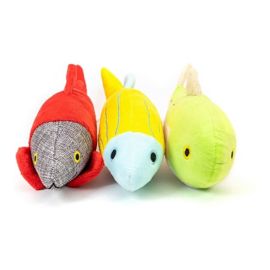 Hondenspeelgoed Gloria Pitusa Vis Polyester EVA-rubber Polypropyleen Hondenspeelgoed Gloria Pitusa Vis Polyester EVA-rubber Polypropyleen