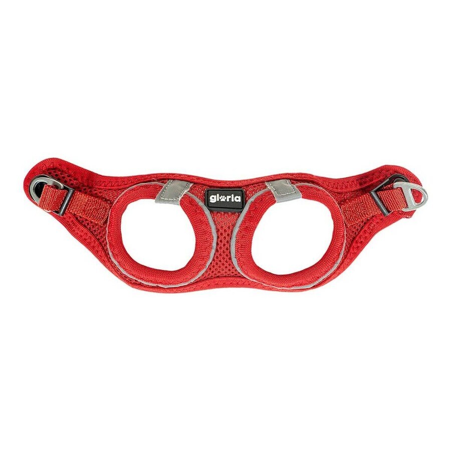 Imbracatura per Cani Gloria Air Mesh Trek Star Regolabile Rosso Taglia XXXS (18-20 cm) Imbracatura per Cani Gloria Air Mesh Trek Star Regolabile Rosso Taglia XXXS (18-20 cm)