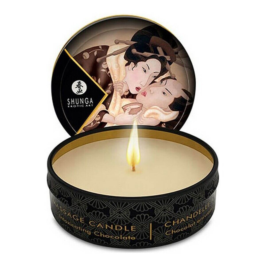 Bougie de massage Chocolat Shunga Chocolat Chocolat Chocolat 30 ml