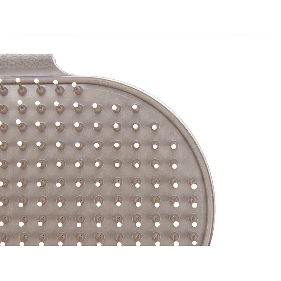 Brosse pour Chiens Mascow 335 Gris 13 x 3,5 x 10 cm (12 Unités)