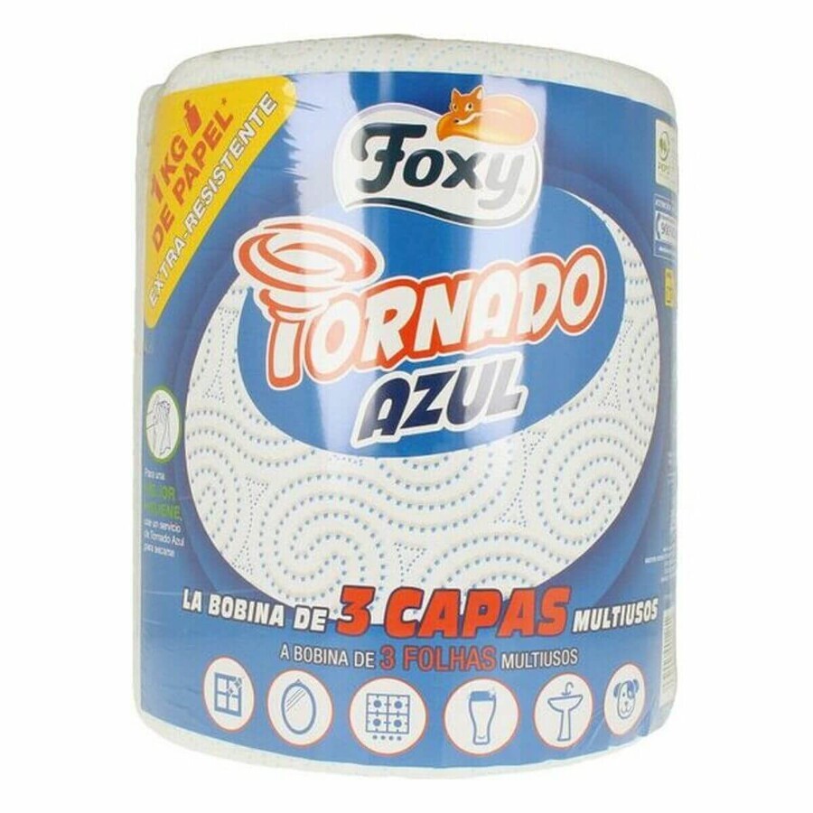 Boutique Essuie-tout Foxy Tornado Azul Essuie-tout Foxy Tornado Azul