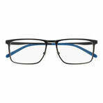 Montatura per Occhiali Uomo Montblanc MB0106O-001 Nero Ø 55 mm