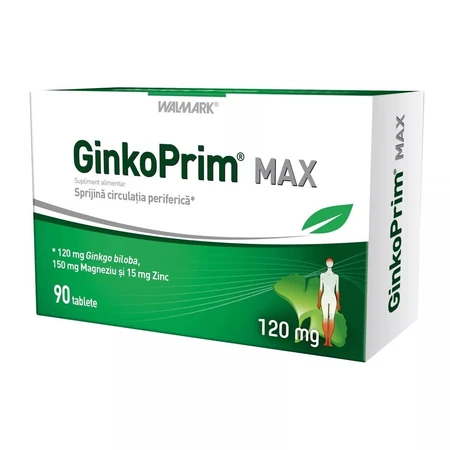 GinkoPrim Max 120 mg, 60 Tabletten, Walmark