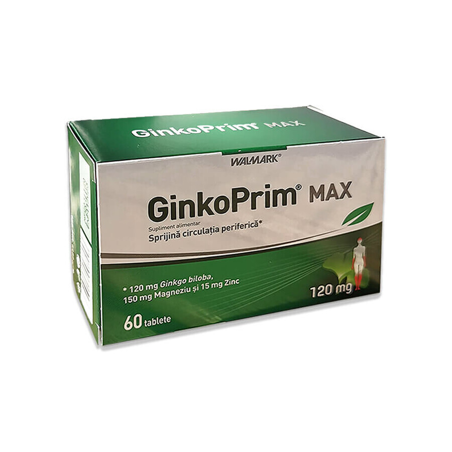 GinkoPrim Max 120mg, 60 tablets, Walmark