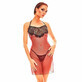 Babydoll Ana&#239;s Black/Red Red/Black (XXL/XXXL)