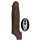 Capuchón para el pene Eje negro Ø 4 cm