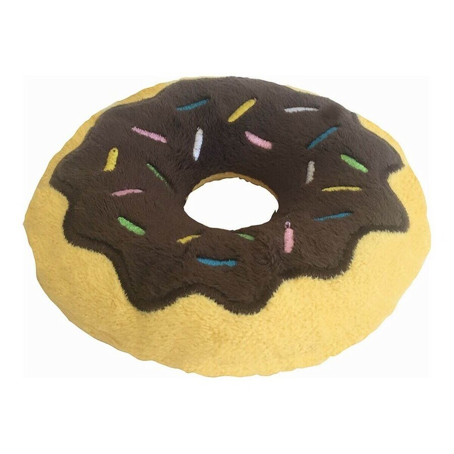 Jouet pour chien en peluche Gloria 3 x 5 x 14 cm Chocolat Donut Marron Jouet pour chien en peluche Gloria 3 x 5 x 14 cm Chocolat Donut Marron