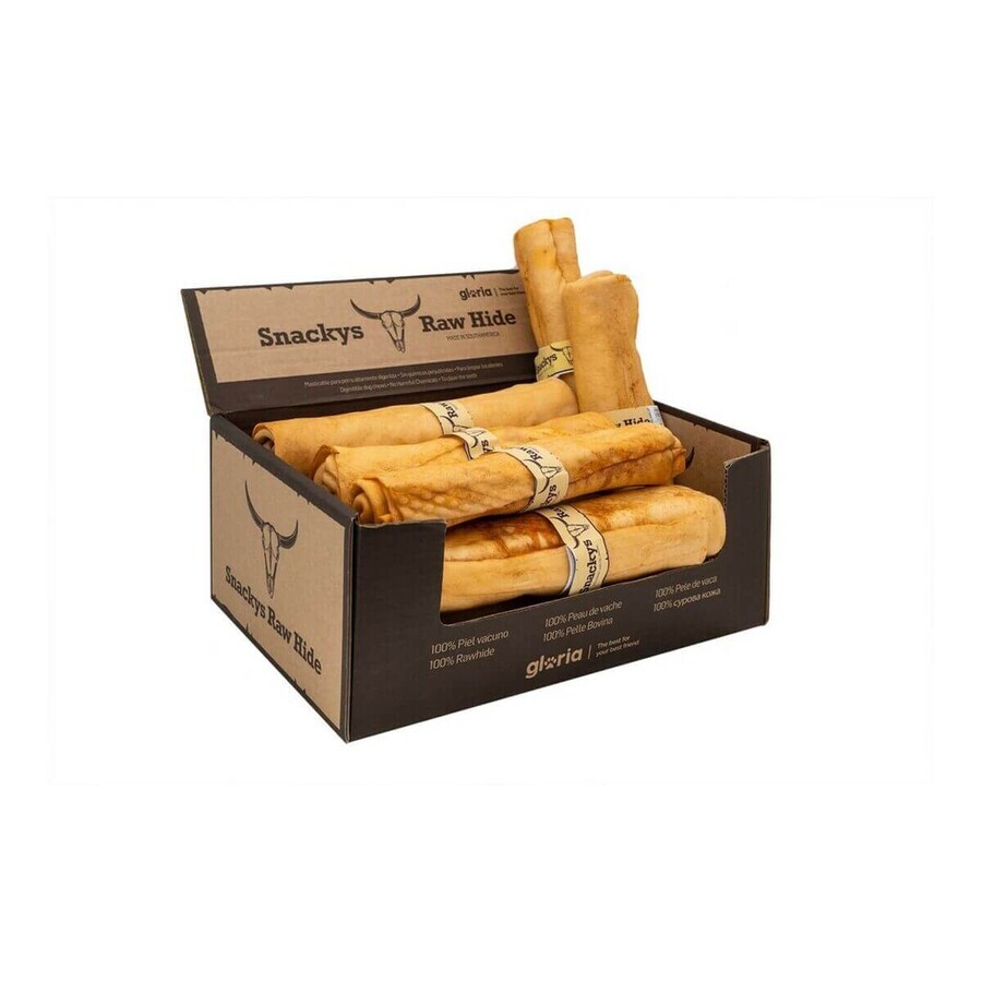 Snack pour chiens Gloria Rawhide Miel Masticable 12 Unités Snack pour chiens Gloria Rawhide Miel Masticable 12 Unités
