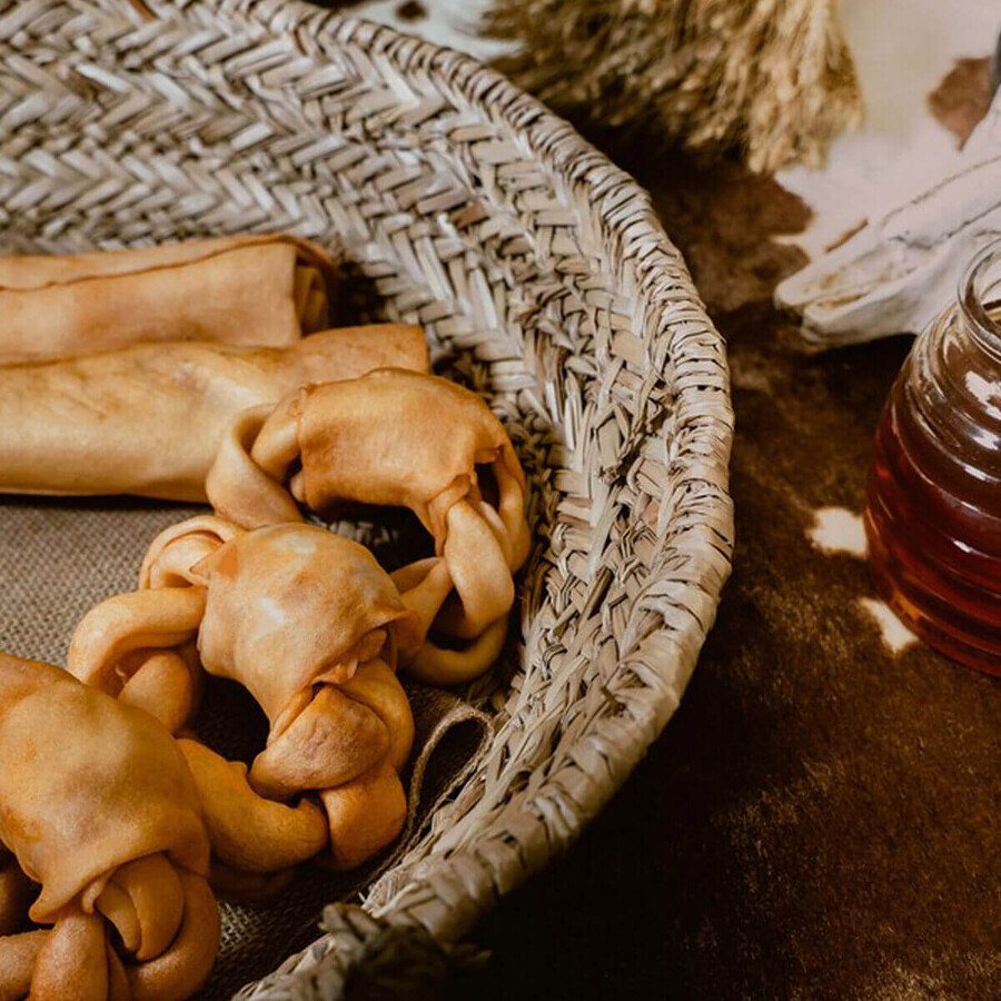 Snack pour chiens Gloria Rawhide Miel Masticable 12 Unités Snack pour chiens Gloria Rawhide Miel Masticable 12 Unités