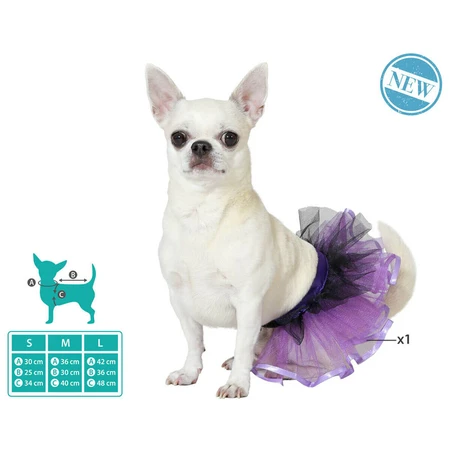 Kostuum voor honden Maat M Tutu