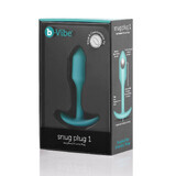 Plug anale B-Vibe 1 Verde Menta