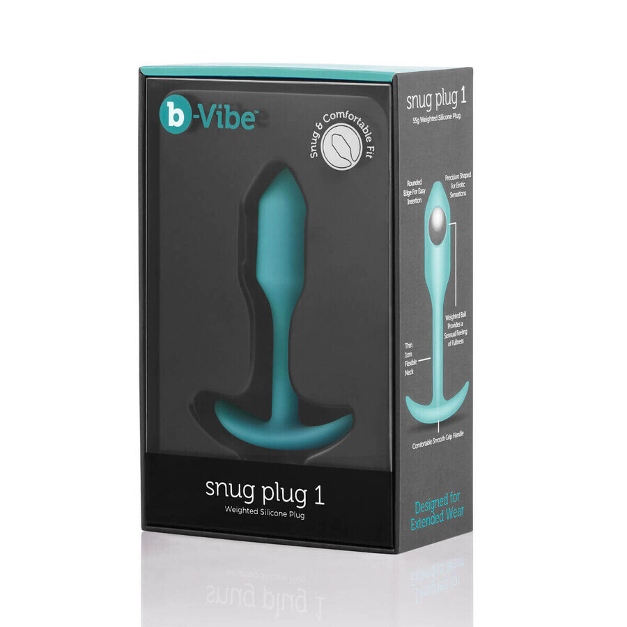 Analplug B-Vibe 1 Grün Minze