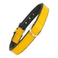 Collar para perro Gloria acolchado amarillo (45 x 2 cm)