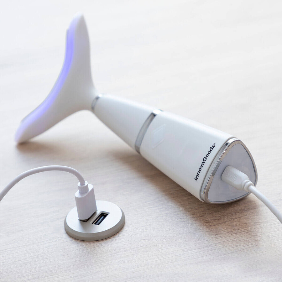 Riduttore Doppio Mento con Fototerapia, Termoterapia e Vibrazione Kinred InnovaGoods