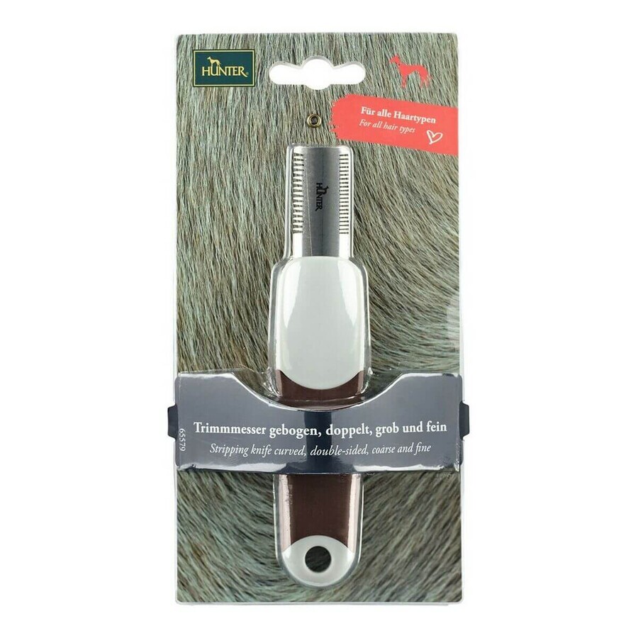 Acquista Spazzola per cani Hunter Doppia Lama Spazzola per cani Hunter Doppia Lama