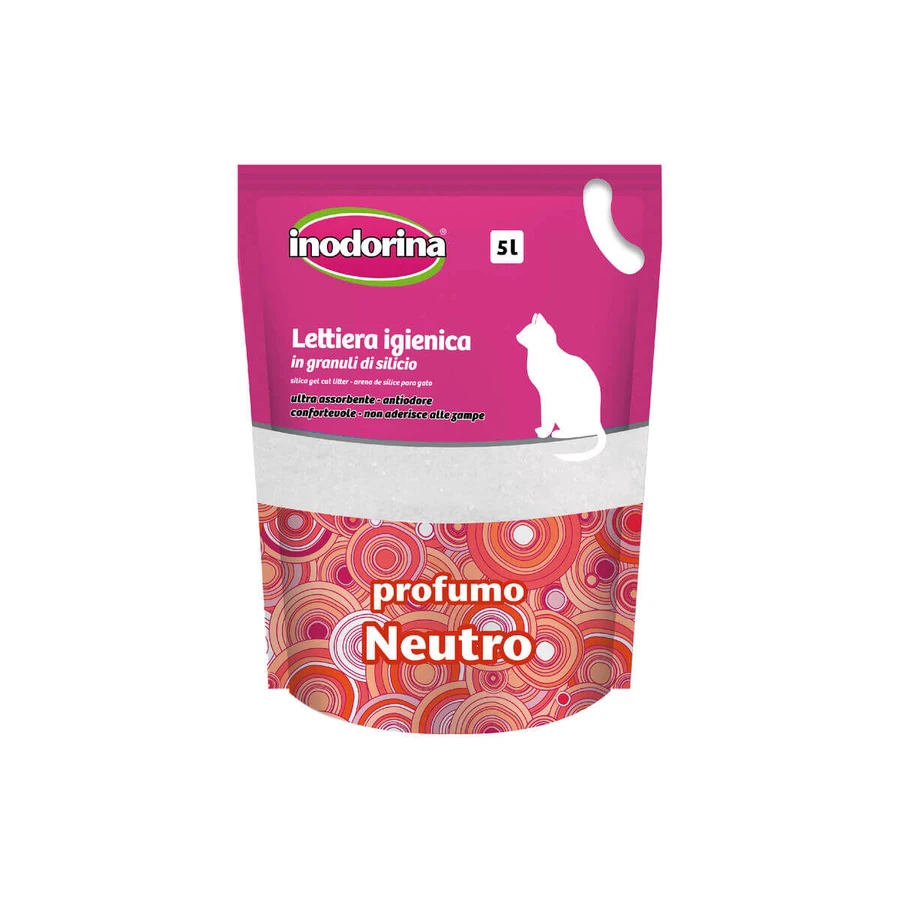 Sable pour chats Inodorina Neutro Sans parfum 5 L