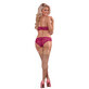 Underwear Set Exposed Pink Burgundy (L/XL)
