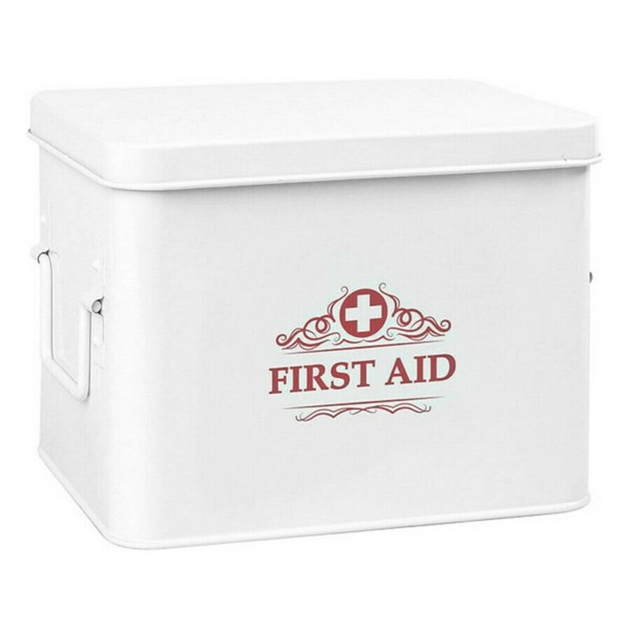 Buy First Aid Kit Metal 16 x 16 x 22 cm First Aid Kit Metal 16 x 16 x 22 cm