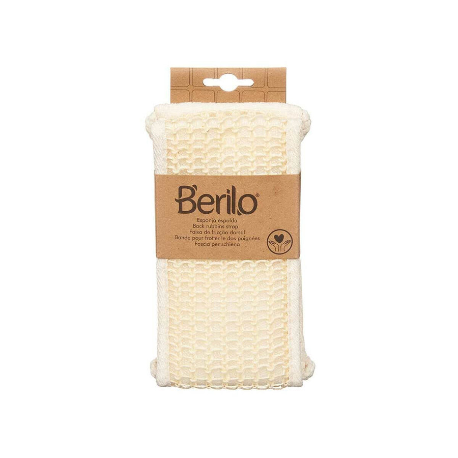 Burete de Corp Berilo B7083-16 Alb 20 x 3 x 11 cm Cu mânere (24 Unități) Burete de Corp Berilo B7083-16 Alb 20 x 3 x 11 cm Cu mânere (24 Unități)
