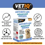 Mark & Chappell suplementos y vitaminas VETIQ VETIQ ARTHRITI-UM ADVANCED