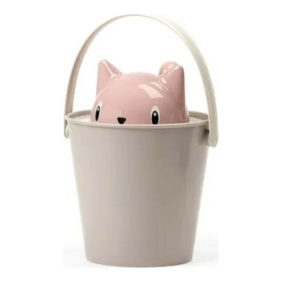 Emmercontainer United Pets Kattenvoer Roze/Grijs (20 x 28 cm)