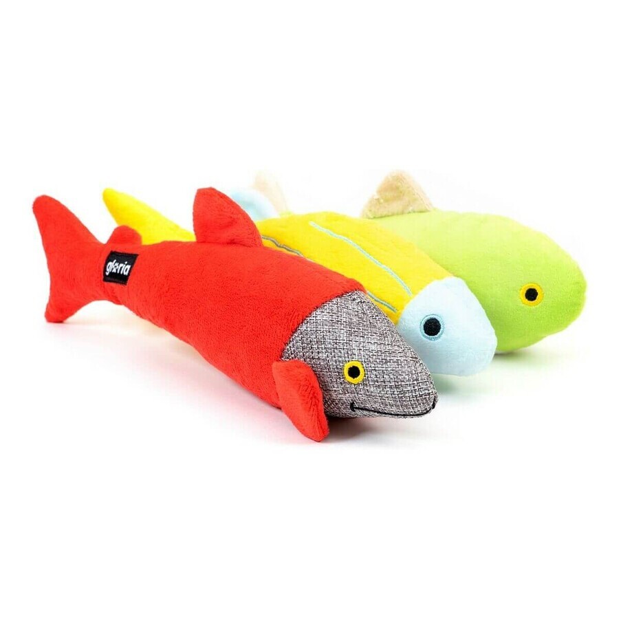 Giocattoli per cani Gloria Linkin 6 x 8 x 25 cm Pesce Poliestere polipropilene Giocattoli per cani Gloria Linkin 6 x 8 x 25 cm Pesce Poliestere polipropilene