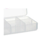 Portapillole con Scompartimenti Berilo HW0929-1 Trasparente Plastica 11,5 x 18 x 2,2 cm (12 Unità) Portapillole con Scompartimenti Berilo HW0929-1 Trasparente Plastica 11,5 x 18 x 2,2 cm (12 Unità)