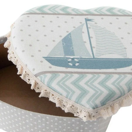 Joyero DKD Home Decor 8424001396207 Cartón Acrílico 19 x 10 x 7 cm (2 Unidades)