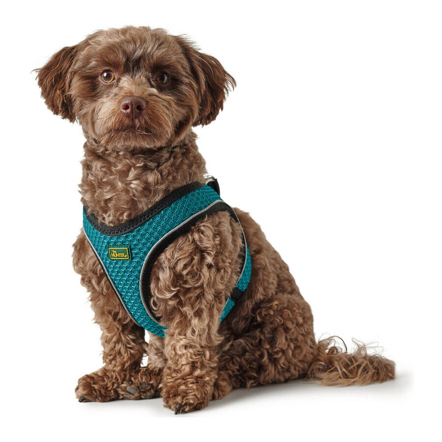Dog Harness Hunter Hilo Comfort 55-60 cm Size M Turquoise Dog Harness Hunter Hilo Comfort 55-60 cm Size M Turquoise