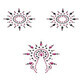 Gloria Set Black &amp; Pink Mystim (3 pcs)