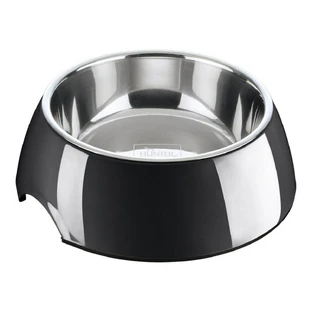 Comedero para perros Hunter Acero inoxidable Negro 350 ml (18,5 x 18,5 x 9,5 cm)