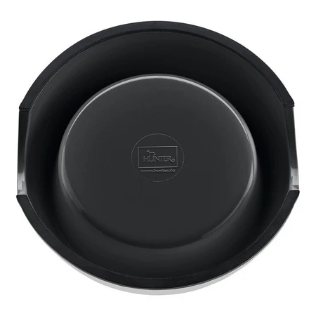 Comedero para perros Hunter Acero inoxidable Negro 350 ml (18,5 x 18,5 x 9,5 cm)