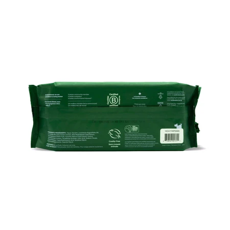 Feuchttücher für Haustiere Earth Rated Lavendel (60 Stücke)