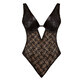 Leotard Exposed Black L/XL