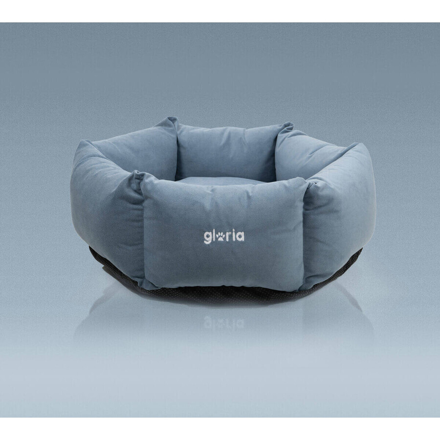 Dog Bed Gloria Hondarribia Blue 75 x 75 cm Hexagonal Dog Bed Gloria Hondarribia Blue 75 x 75 cm Hexagonal