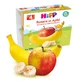 Fruit snack with apples and bananas, 4x 100 g, Hipp