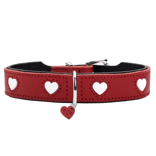 Dog collar Hunter Love M 41-49 cm Red