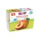 Apple and peach snack 4x 100g, Hipp